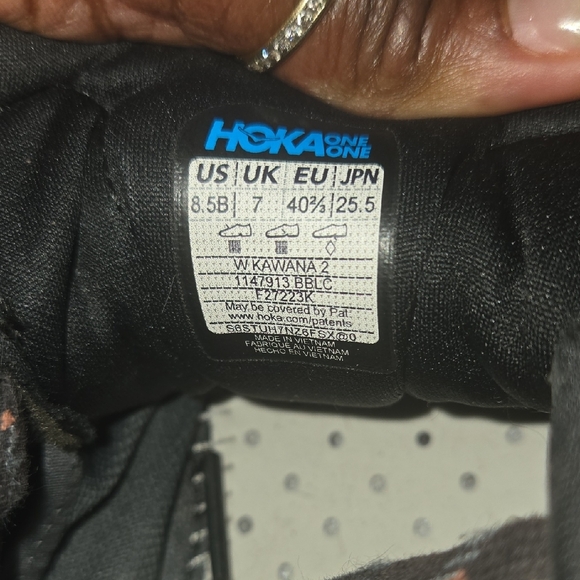 Hoka Black Athletic Shoes - Picture 3 of 7